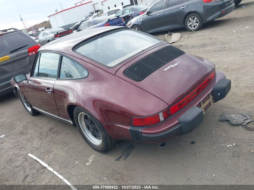 WP0AA0917DS121292 1983 Porsche 911 Sc