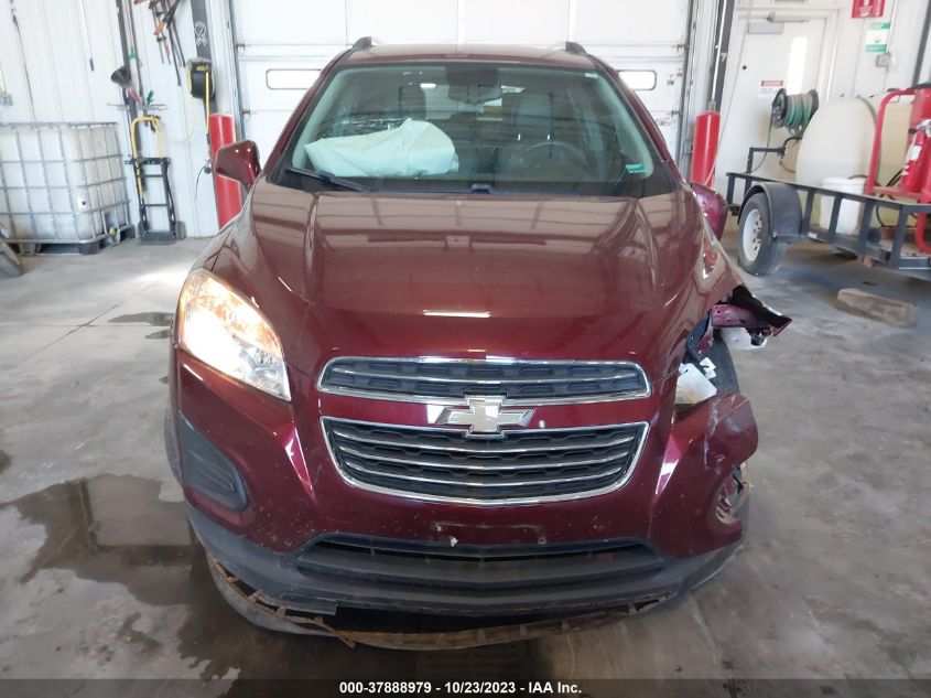 2016 Chevrolet Trax Lt VIN: 3GNCJLSB3GL280852 Lot: 37888979