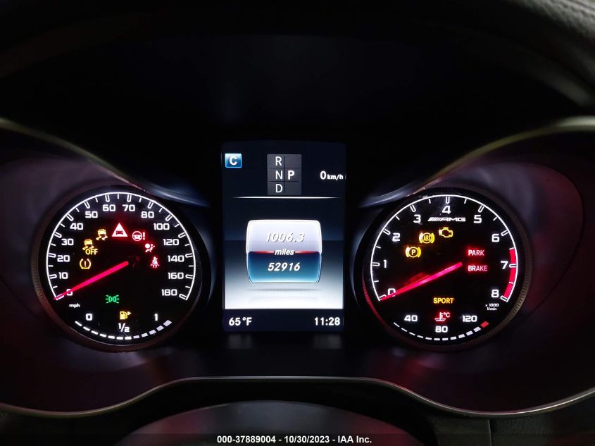 2017 Mercedes-Benz Glc Amg Glc 43 VIN: WDC0G6EB8HF184342 Lot: 37889004