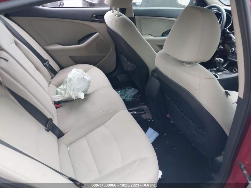 2014 Kia Optima Lx VIN: 5XXGM4A73EG283778 Lot: 37889068