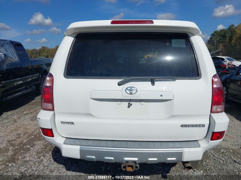 2003 Toyota 4Runner Limited VIN: JTEBT17R638005070 Lot: 37889117