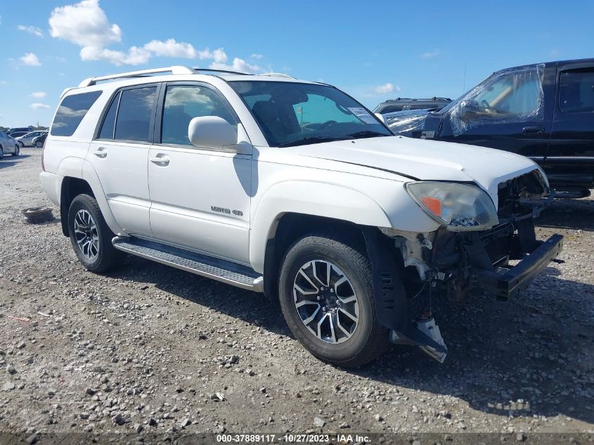 2003 Toyota 4Runner Limited VIN: JTEBT17R638005070 Lot: 37889117