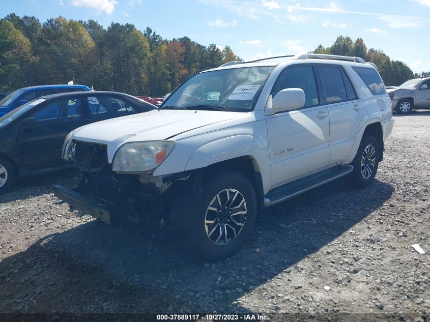 2003 Toyota 4Runner Limited VIN: JTEBT17R638005070 Lot: 37889117