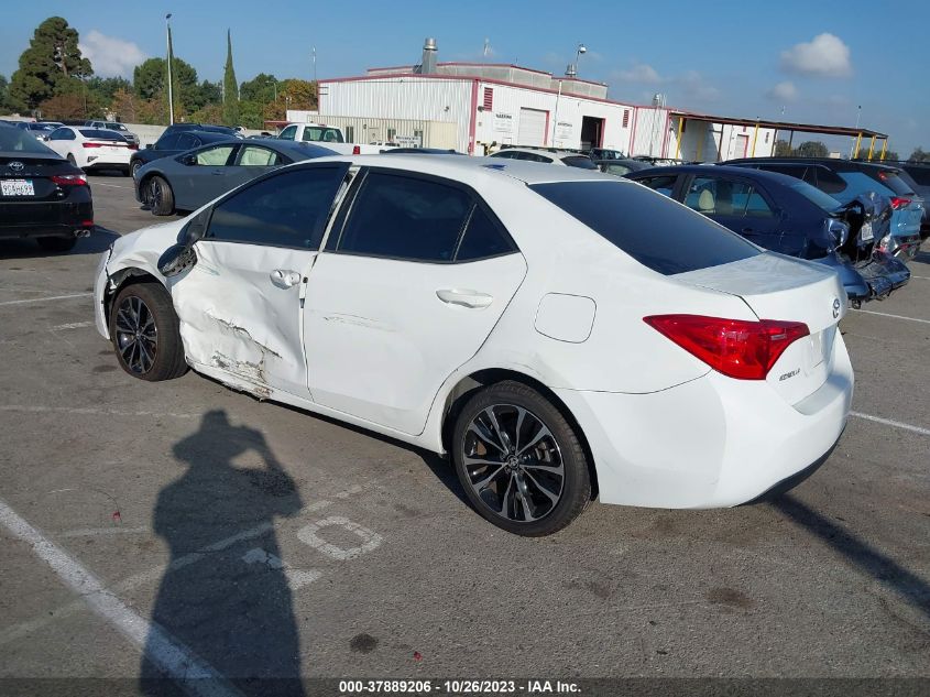 2017 Toyota Corolla L/Le/Xle/Se VIN: 5YFBURHE2HP630363 Lot: 37889206