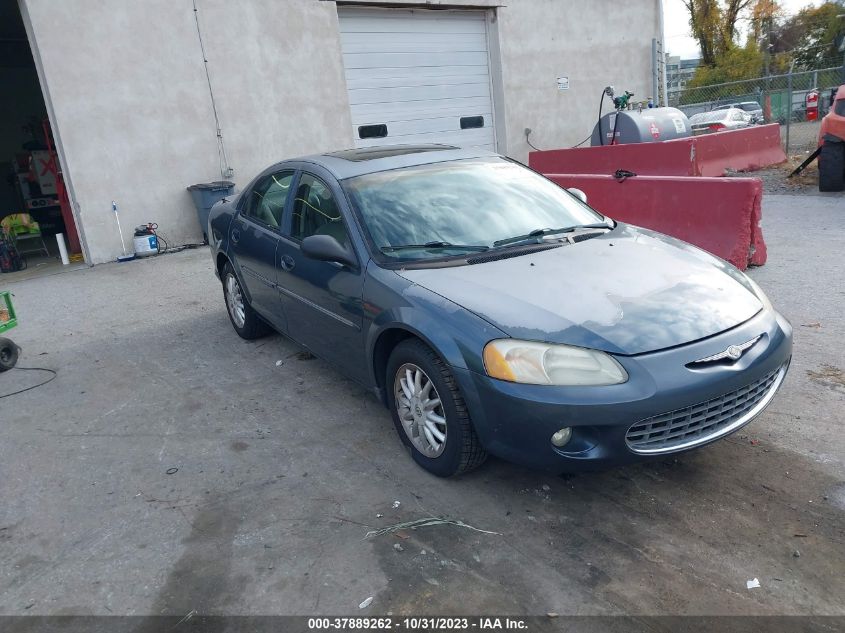 2002 Chrysler Sebring Lxi VIN: 1C3EL56R22N157121 Lot: 37889262