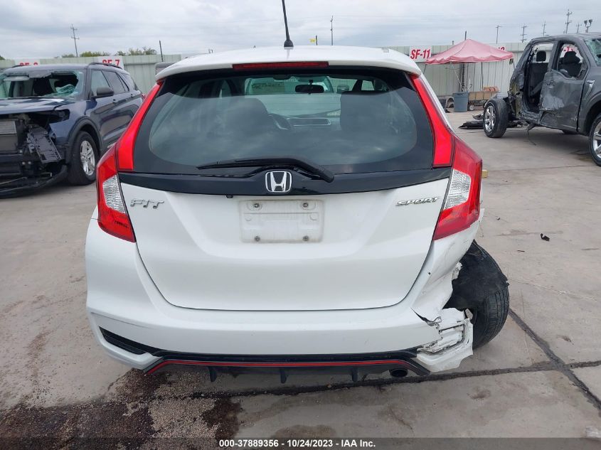 2019 Honda Fit Sport VIN: 3HGGK5H6XKM720308 Lot: 37889356