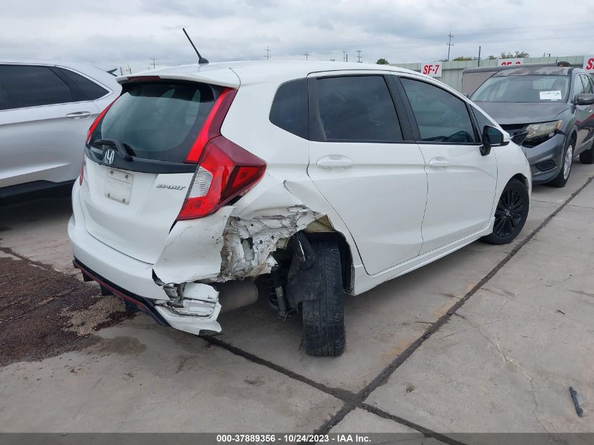 2019 Honda Fit Sport VIN: 3HGGK5H6XKM720308 Lot: 37889356