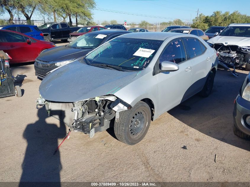 2017 Toyota Corolla L/Le/Xle/Se VIN: 2T1BURHE4HC777851 Lot: 37889499