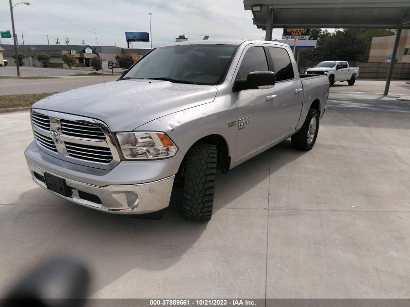 2019 Ram 1500 Classic Lone Star 4X2 5'7" Box VIN: 1C6RR6LT3KS512744 Lot: 37889561