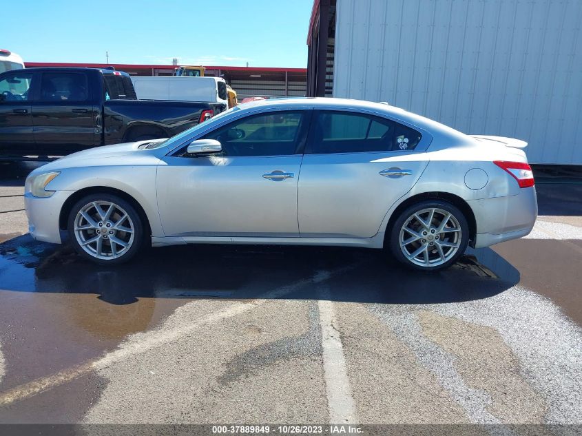 2009 Nissan Maxima 3.5 Sv W/Sport Pkg VIN: 1N4AA51E69C818357 Lot: 37889849