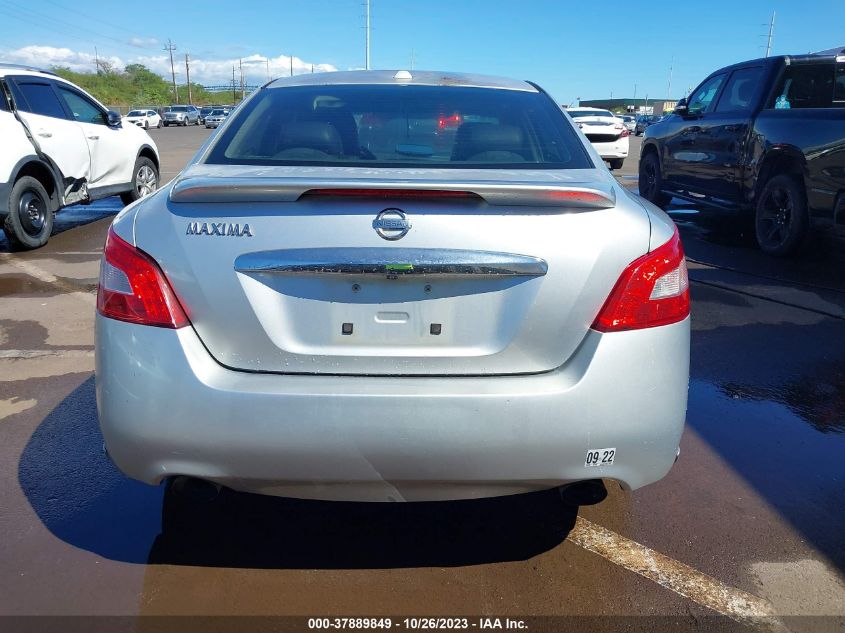 2009 Nissan Maxima 3.5 Sv W/Sport Pkg VIN: 1N4AA51E69C818357 Lot: 37889849