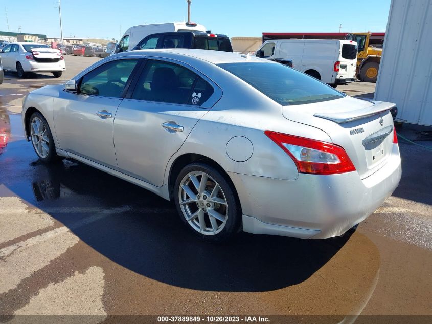 2009 Nissan Maxima 3.5 Sv W/Sport Pkg VIN: 1N4AA51E69C818357 Lot: 37889849