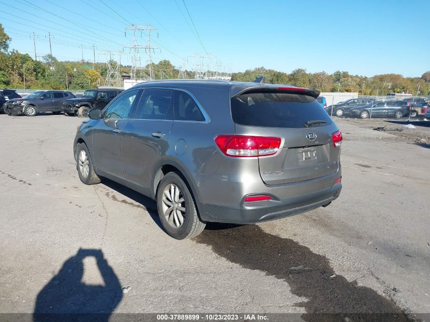 2016 Kia Sorento 2.4L Lx VIN: 5XYPG4A32GG093960 Lot: 37889899