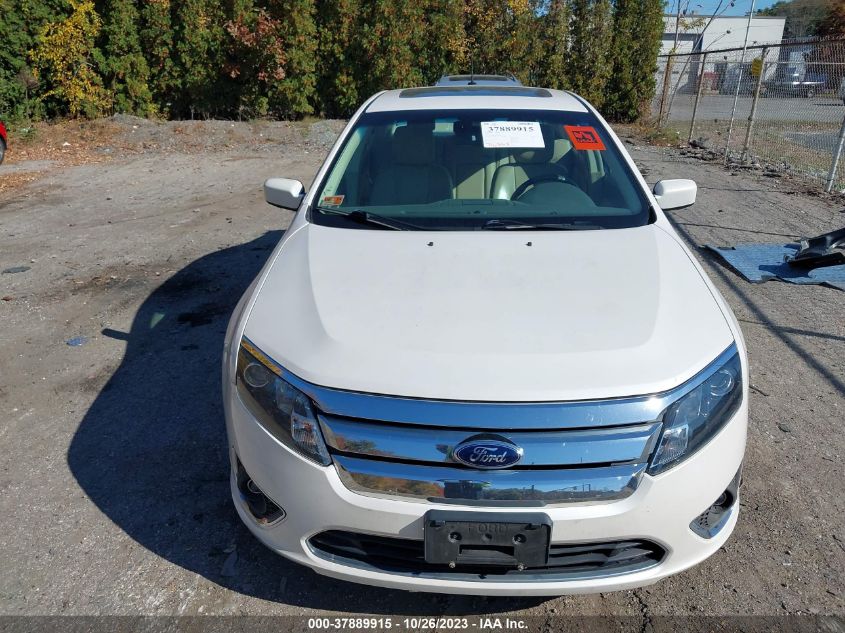 2012 Ford Fusion Sel VIN: 3FAHP0JA7CR358180 Lot: 37889915