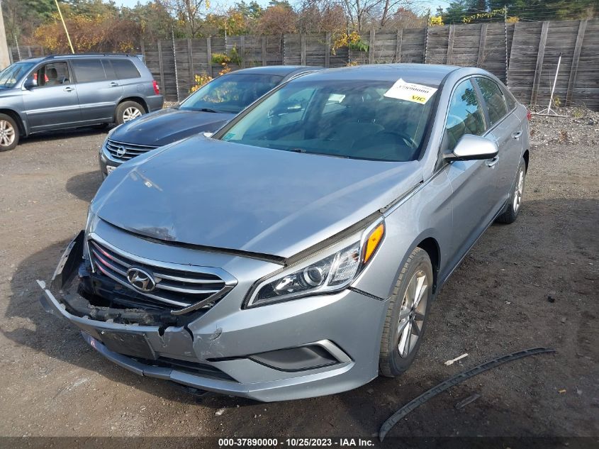 2016 Hyundai Sonata 2.4L Se VIN: 5NPE24AF0GH293678 Lot: 37890000