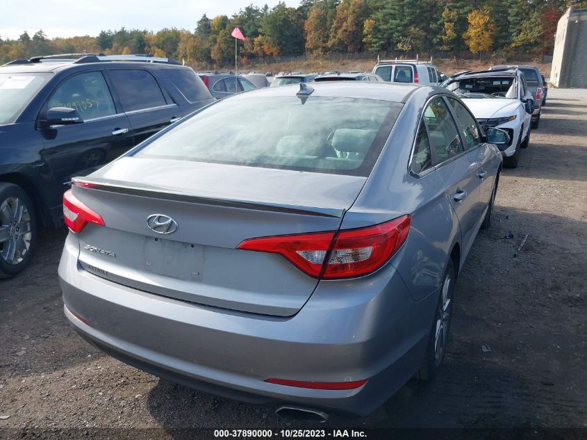 2016 Hyundai Sonata 2.4L Se VIN: 5NPE24AF0GH293678 Lot: 37890000