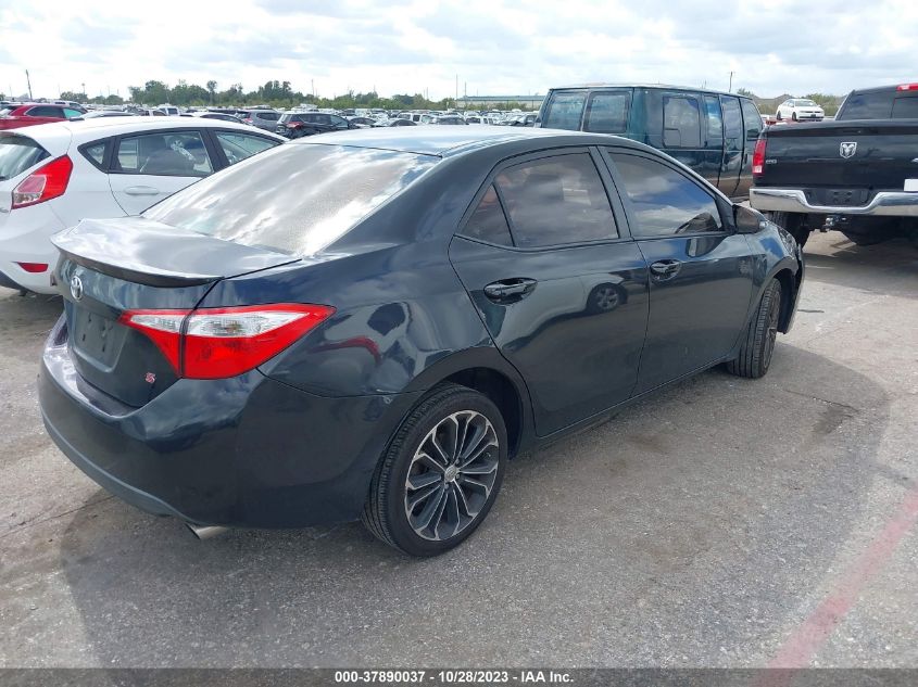 2014 Toyota Corolla L/Le/S/S Plus/Le Plus VIN: 2T1BURHEXEC138384 Lot: 37890037