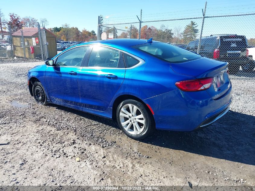 2016 Chrysler 200 Limited VIN: 1C3CCCAB5GN114065 Lot: 37890044