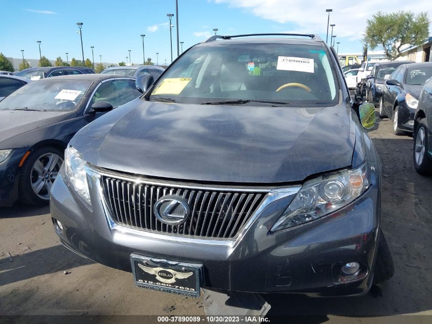 2011 Lexus Rx 350 VIN: 2T2BK1BAXBC103171 Lot: 37890089