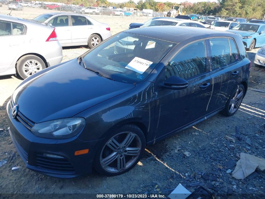 2012 Volkswagen Golf R W/Sunroof & Navi VIN: WVWPF7AJ5CW353929 Lot: 37890179