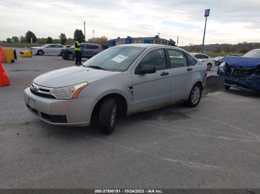 2008 Ford Focus Se/Ses VIN: 1FAHP35NX8W260912 Lot: 37890191