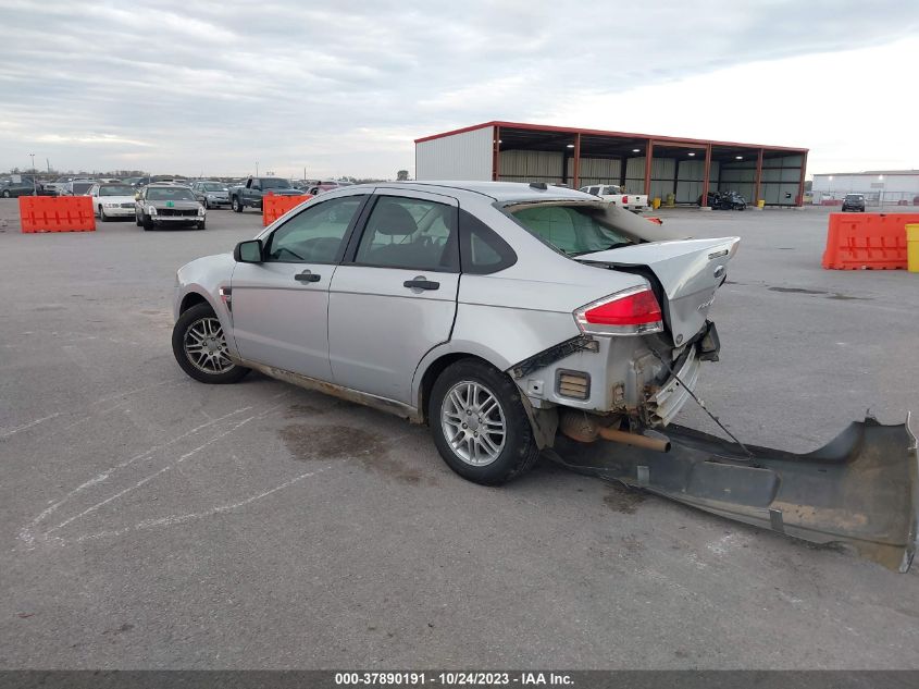 2008 Ford Focus Se/Ses VIN: 1FAHP35NX8W260912 Lot: 37890191