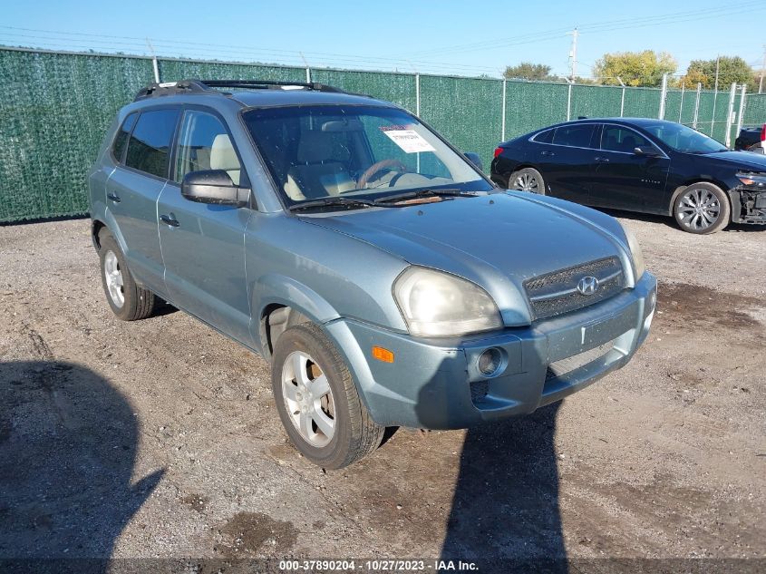 2005 Hyundai Tucson Gl VIN: KM8JM12B15U168593 Lot: 37890204