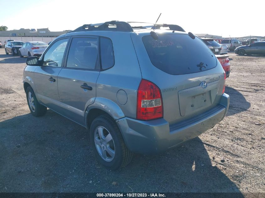 2005 Hyundai Tucson Gl VIN: KM8JM12B15U168593 Lot: 37890204