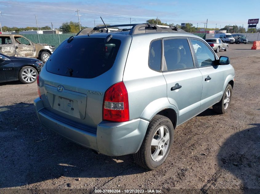 2005 Hyundai Tucson Gl VIN: KM8JM12B15U168593 Lot: 37890204