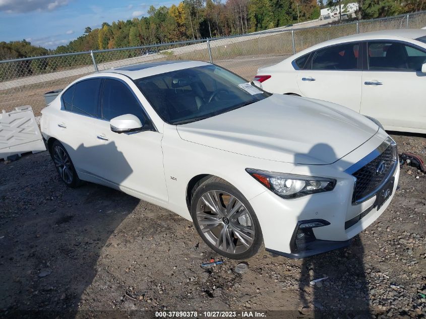 2020 Infiniti Q50 Sport Awd VIN: JN1EV7AR1LM253647 Lot: 37890378