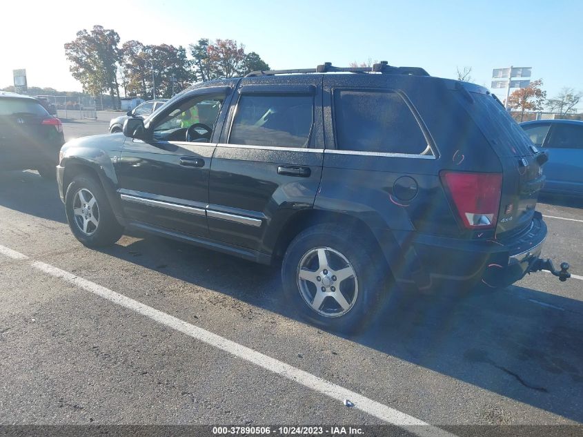 2005 Jeep Grand Cherokee Limited VIN: 1J8HR58245C575924 Lot: 37890506