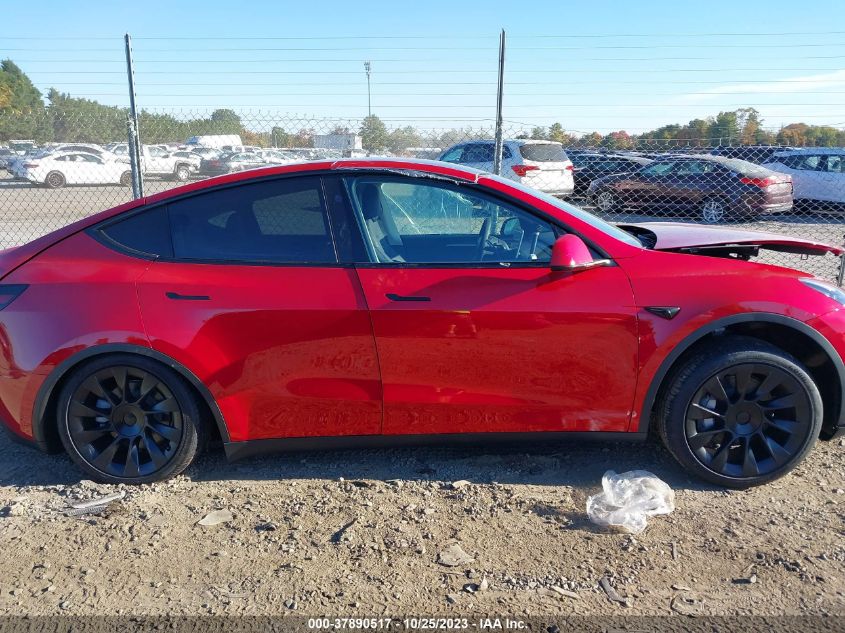 2023 Tesla Model Y Long Range VIN: 7SAYGDEE4PF879589 Lot: 37890517