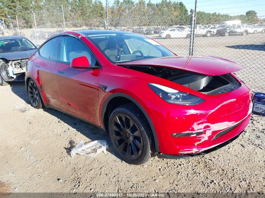 2023 Tesla Model Y Long Range VIN: 7SAYGDEE4PF879589 Lot: 37890517