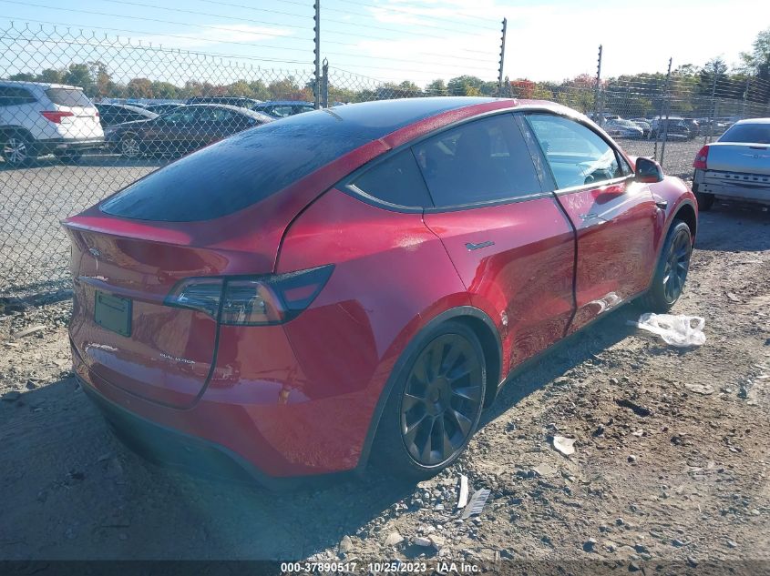 2023 Tesla Model Y Long Range VIN: 7SAYGDEE4PF879589 Lot: 37890517