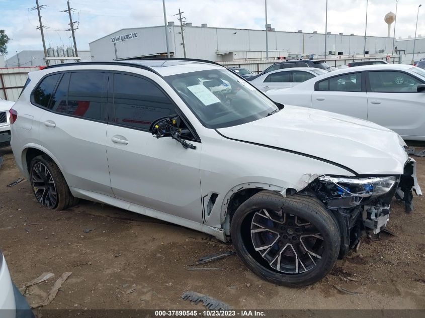 2022 BMW X5 M VIN: 5YMJU0C03N9K34633 Lot: 37890545