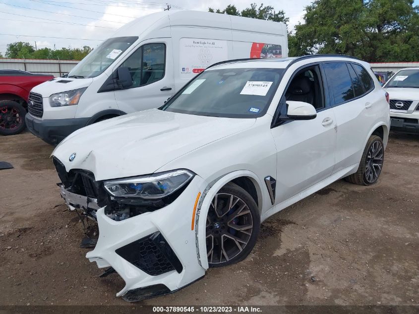 2022 BMW X5 M VIN: 5YMJU0C03N9K34633 Lot: 37890545