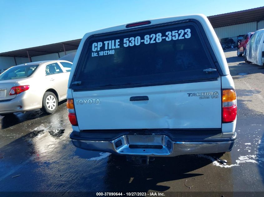 2003 Toyota Tacoma VIN: 5TEWN72N43Z256157 Lot: 37890644