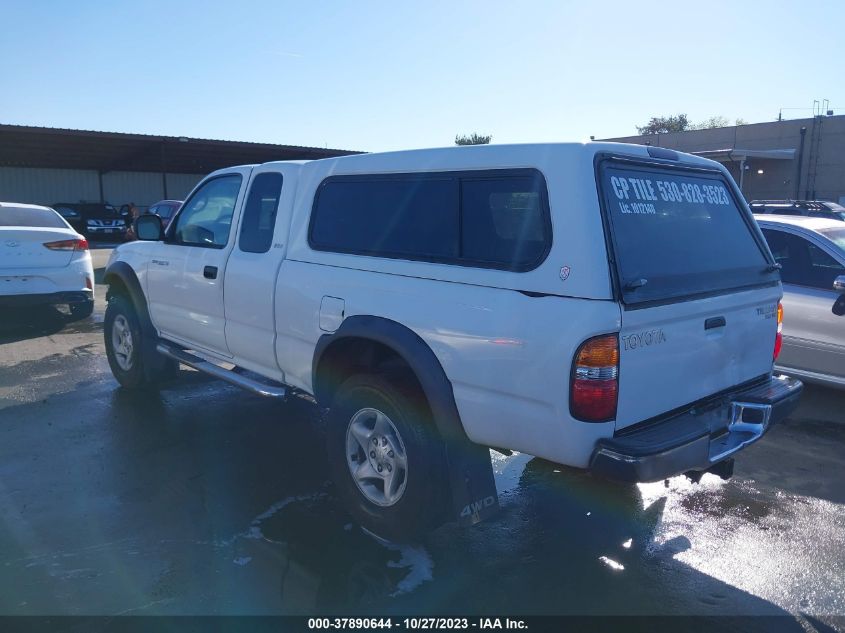 2003 Toyota Tacoma VIN: 5TEWN72N43Z256157 Lot: 37890644