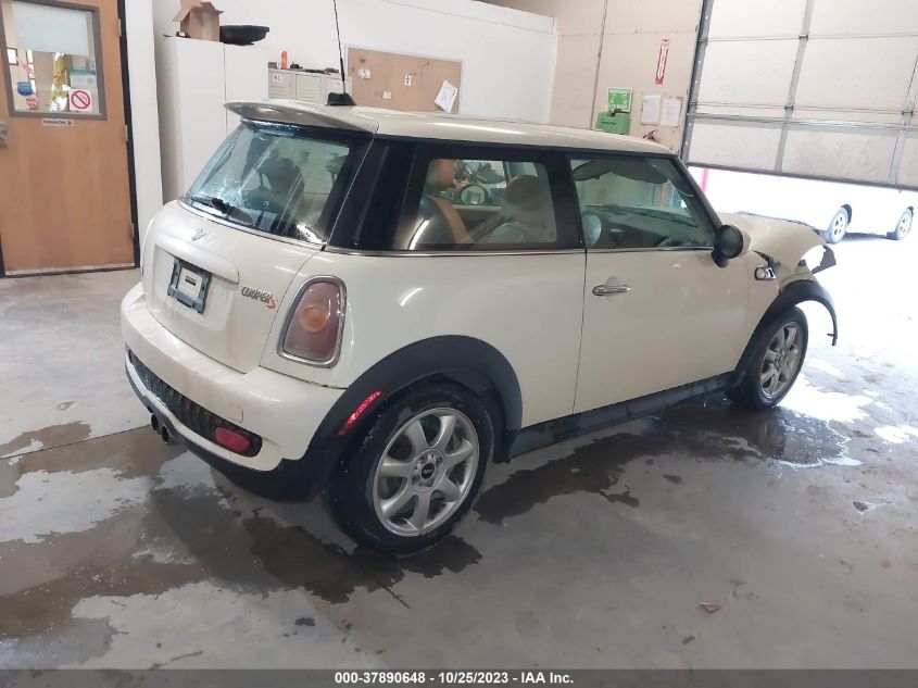 2007 Mini Cooper Hardtop S VIN: WMWMF73537TL84801 Lot: 37890648