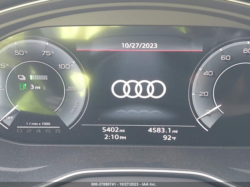 2023 Audi Q5 S Line Premium Plus VIN: WA1E2AFY8P2093734 Lot: 37890741