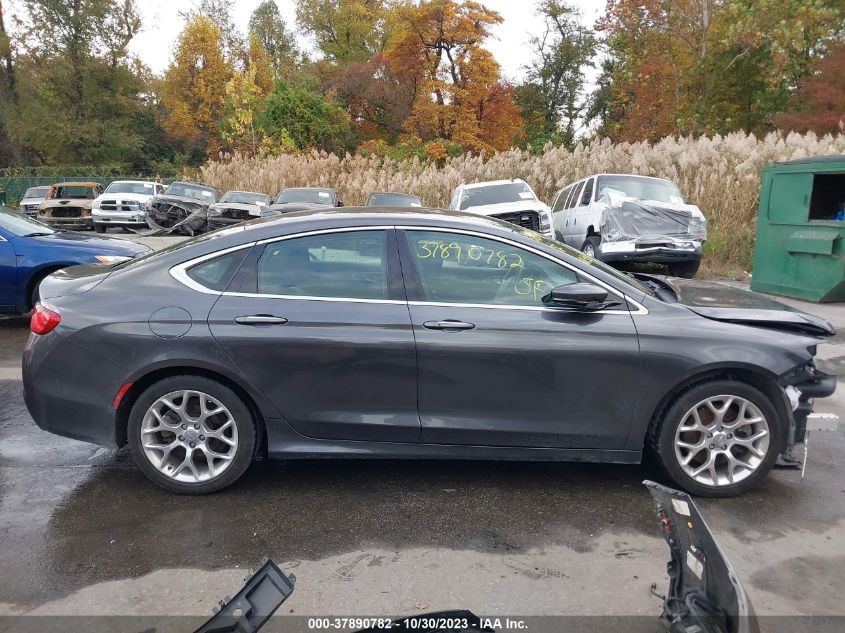 2015 Chrysler 200 C VIN: 1C3CCCEG5FN523767 Lot: 37890782