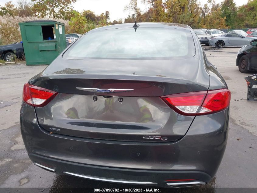 2015 Chrysler 200 C VIN: 1C3CCCEG5FN523767 Lot: 37890782