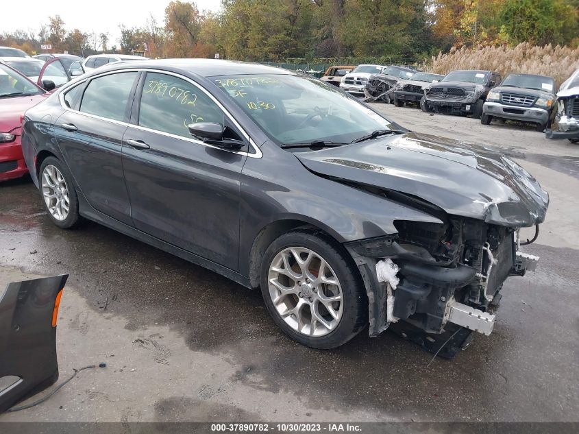 2015 Chrysler 200 C VIN: 1C3CCCEG5FN523767 Lot: 37890782