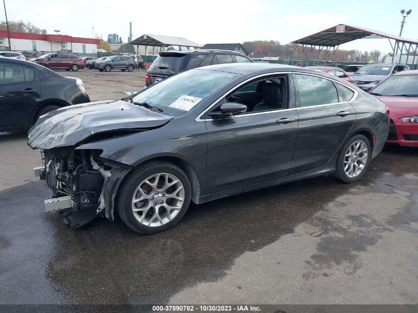 2015 Chrysler 200 C VIN: 1C3CCCEG5FN523767 Lot: 37890782