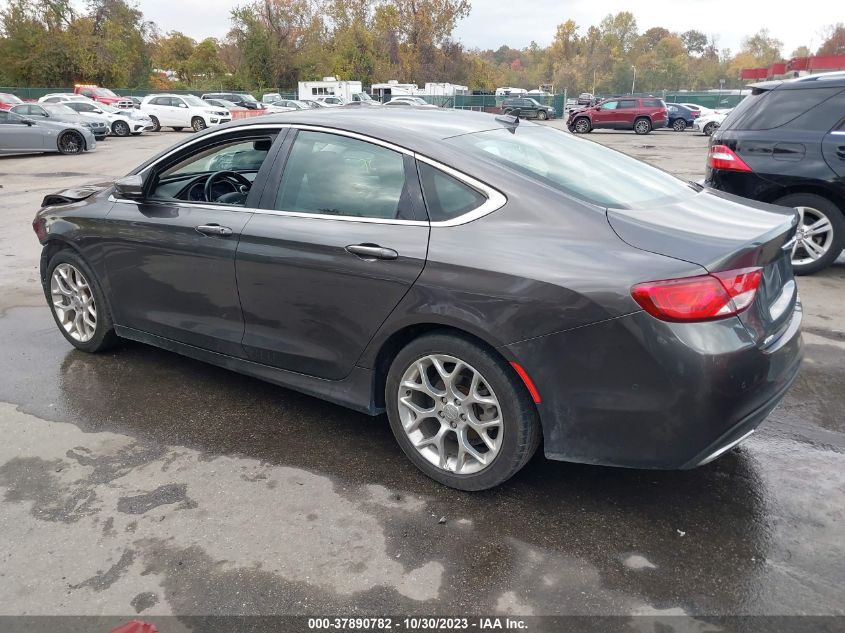 2015 Chrysler 200 C VIN: 1C3CCCEG5FN523767 Lot: 37890782