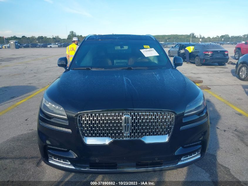 2021 Lincoln Aviator Reserve VIN: 5LM5J7WC4MGL13331 Lot: 37890882