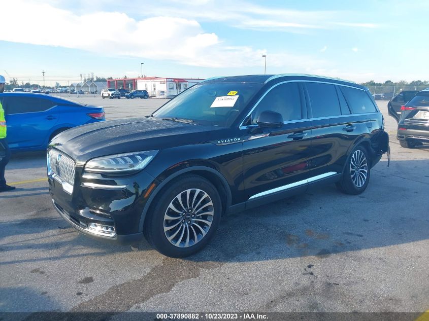 2021 Lincoln Aviator Reserve VIN: 5LM5J7WC4MGL13331 Lot: 37890882