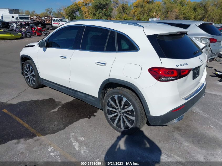 2021 Mercedes-Benz Gla 250 VIN: W1N4N4HBXMJ199065 Lot: 37890891