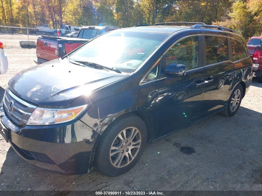 2012 Honda Odyssey Ex-L VIN: 5FNRL5H66CB027701 Lot: 37890911