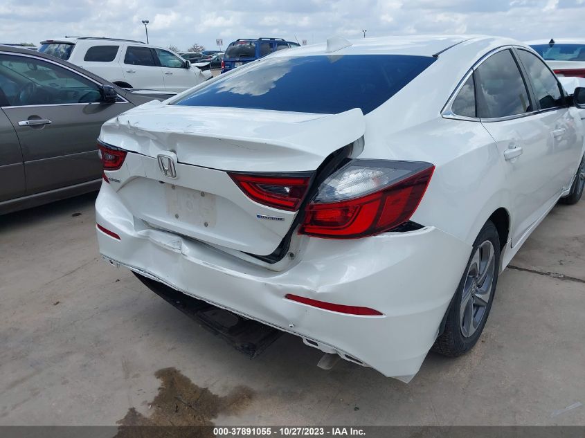 2020 Honda Insight Ex VIN: 19XZE4F52LE012830 Lot: 37891055